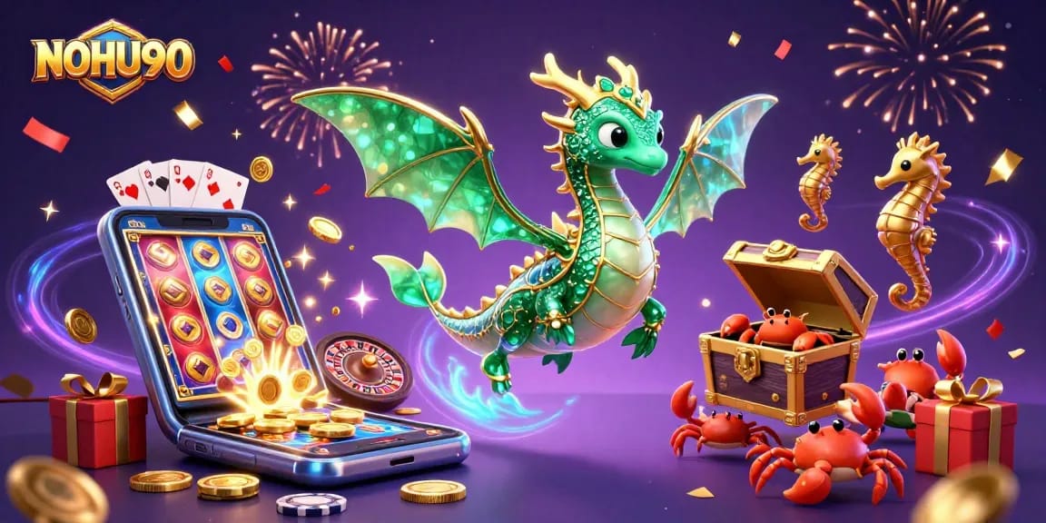 Experience winning jackpots at NOHU90 with thrilling slots and vibrant casino action.