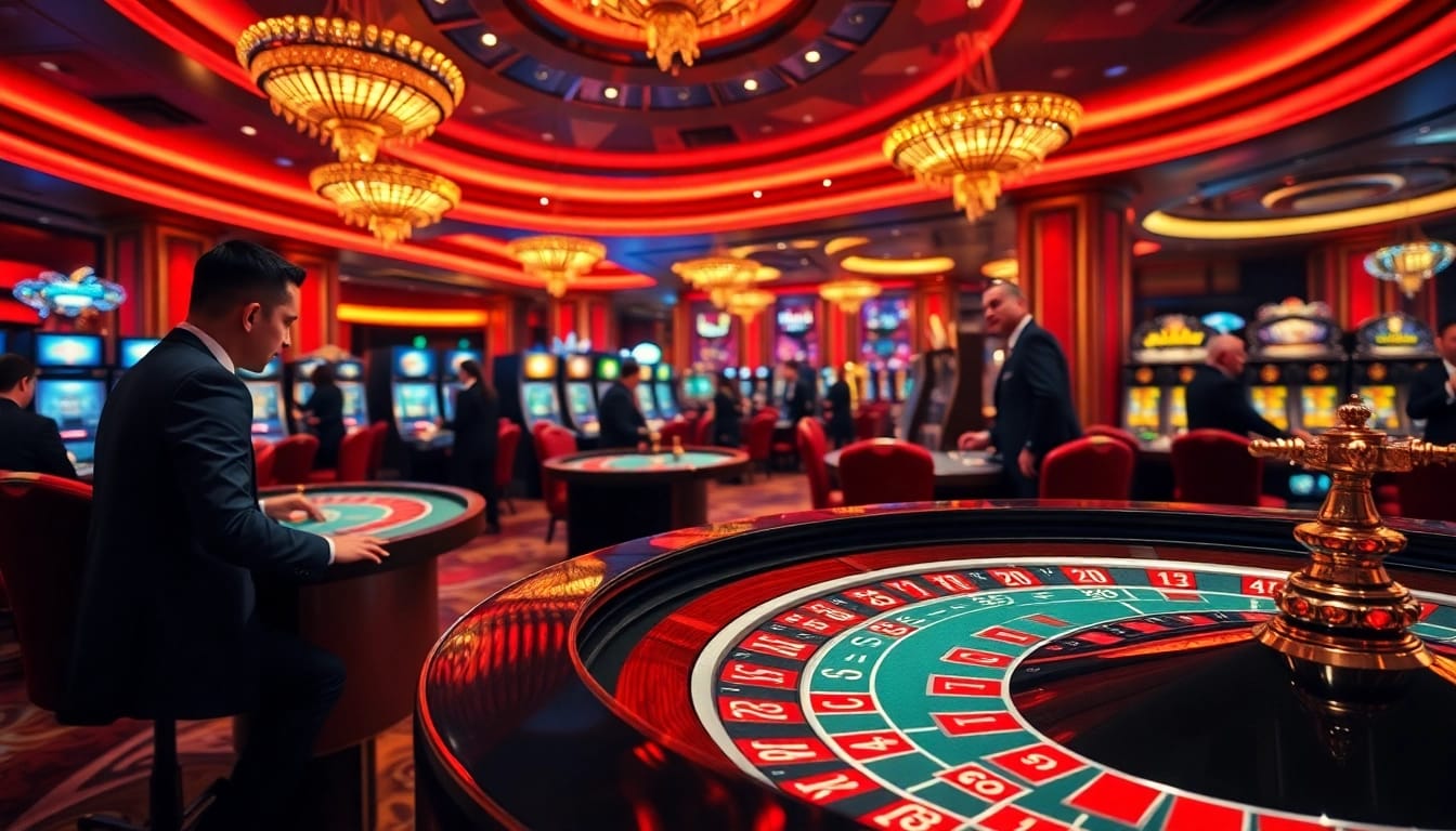 Players enjoying intense games at MM88, a leading online gambling platform featuring casino fun.