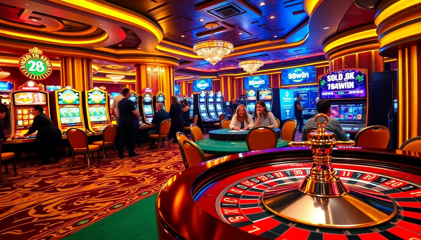 Experience the excitement of gambling as you Đăng ký 98win, featuring vibrant casino action and engaging players.