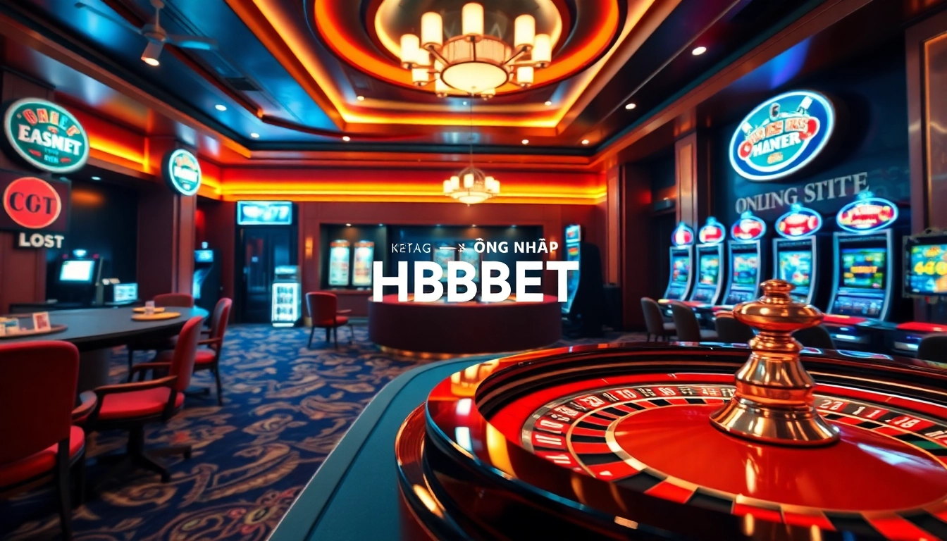 Engage in exciting gameplay and ĐĂNG NHẬP HBBET at a luxurious online casino atmosphere.