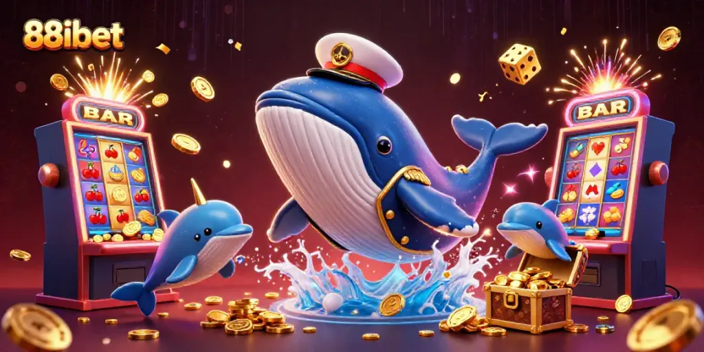Engage in thrilling gaming adventures with 88ibet, featuring iconic characters celebrating big wins.