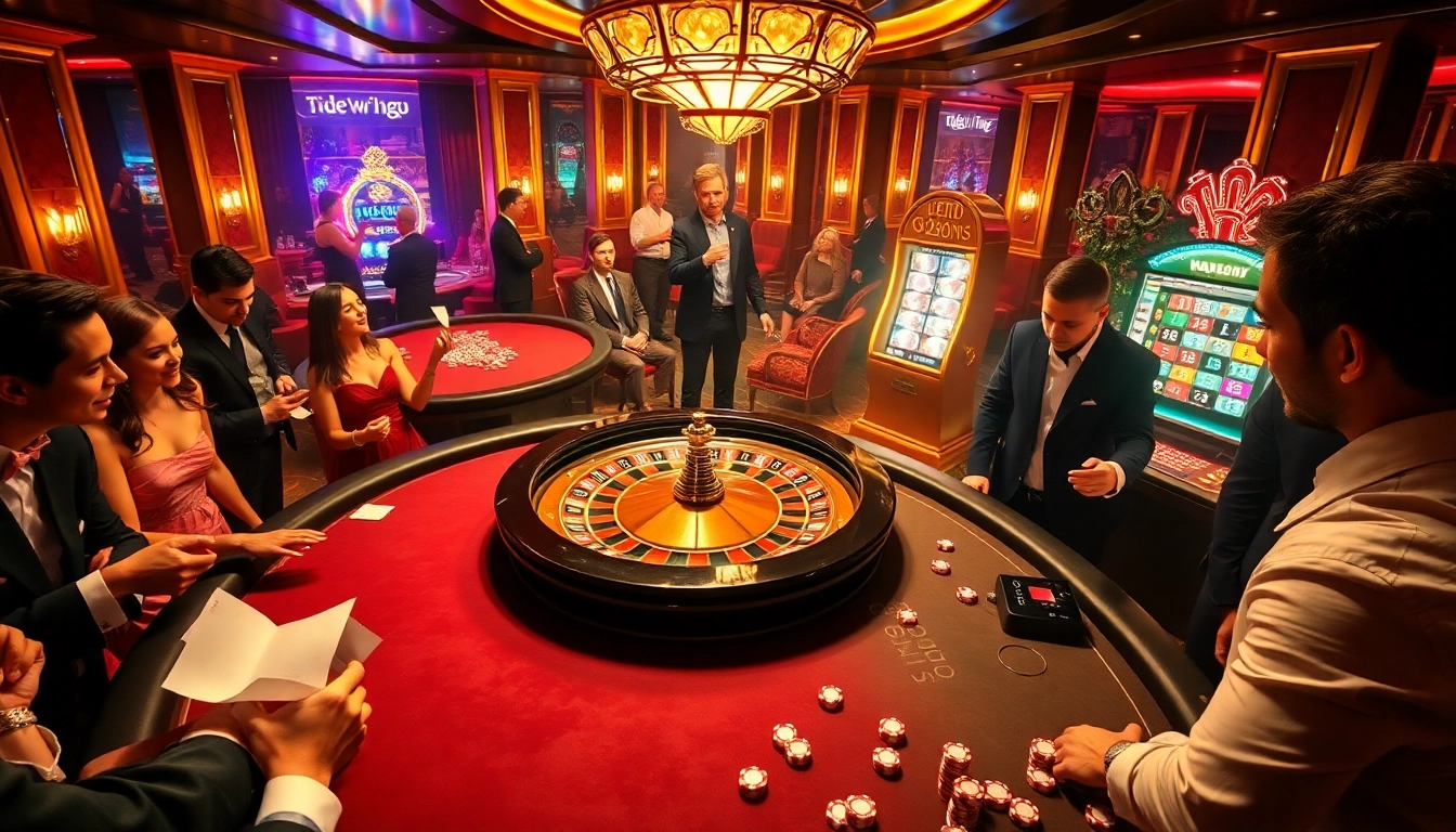 Experience the thrill of a professional casino scene at https://xoilac.review/, featuring roulette, poker chips, and exciting gameplay.