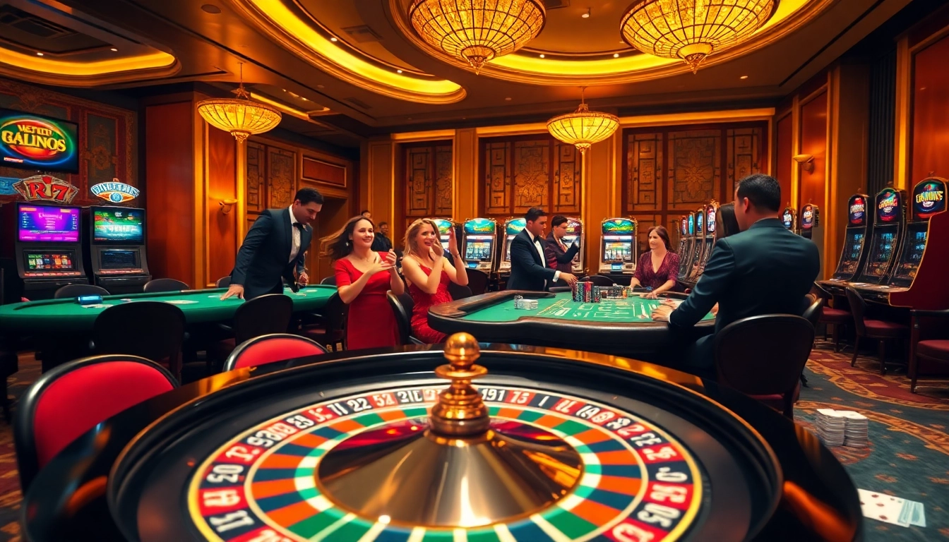 Experience thrilling gaming at https://debet2.app/ with vibrant casino scenes full of roulette and poker excitement.