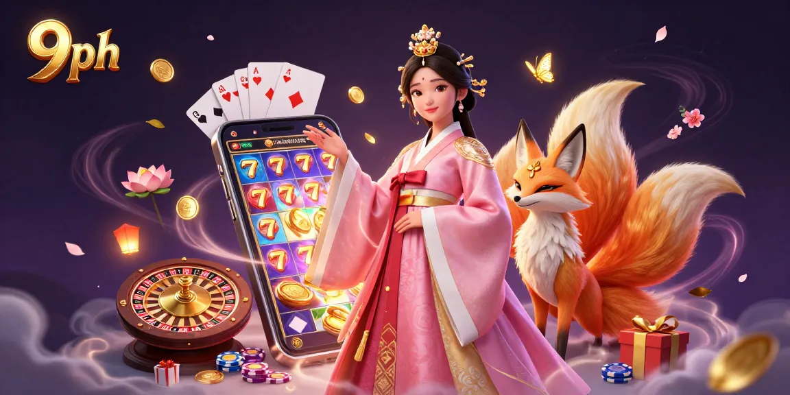 Engage in thrilling slot games at 9ph featuring vibrant characters and exhilarating casino elements.