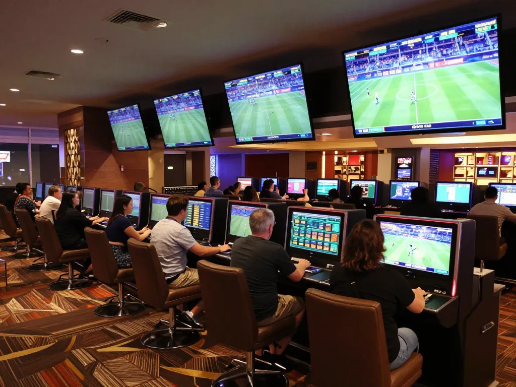 Experience thrilling sports betting at icm88 with dynamic players analyzing various events.