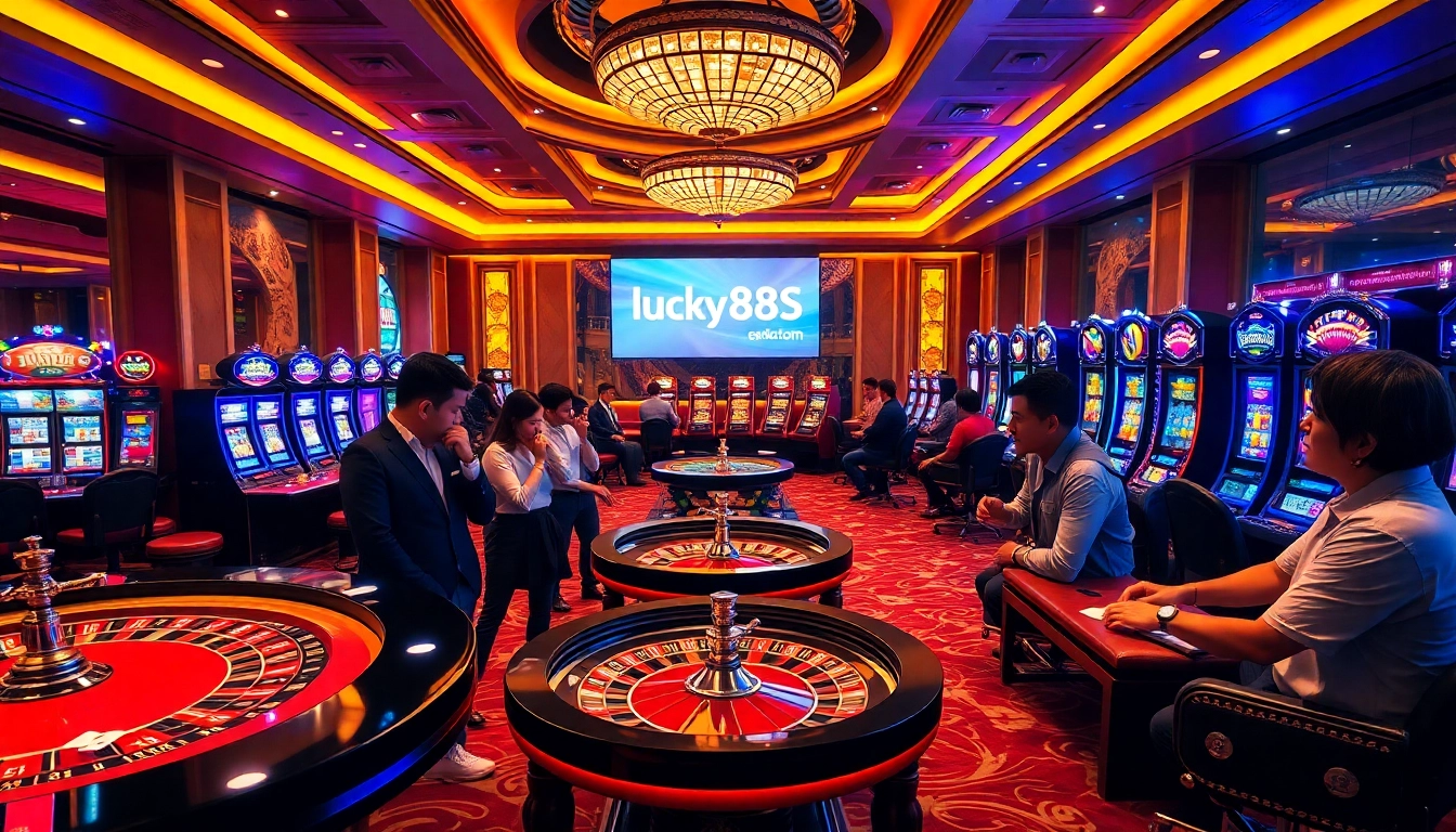 Experience the excitement at https://lucky88sss.com/ with vibrant casino tables and thrilling gameplay.