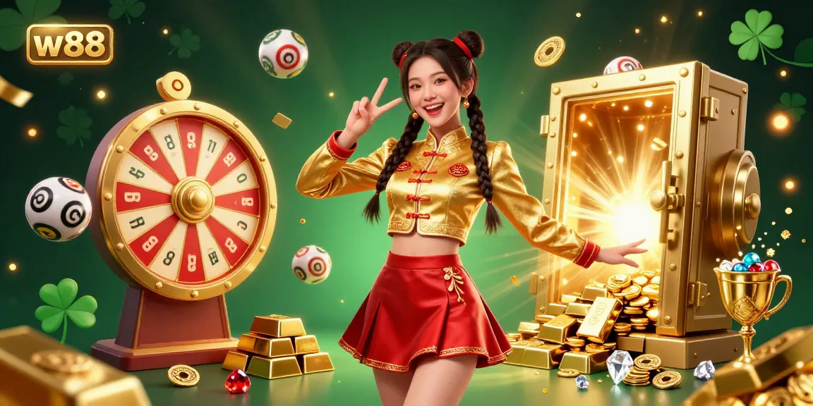 Experience the excitement of w88 with vibrant rewards, golden treasures, and festive casino fun.