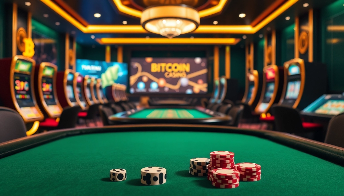 The best crypto casinos offer exciting gaming experiences with vibrant tables and engaging digital displays.