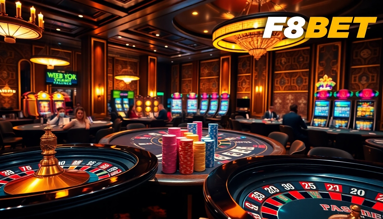 Experience thrilling moments at F8BET.IO with exciting casino games and high-stakes tables.