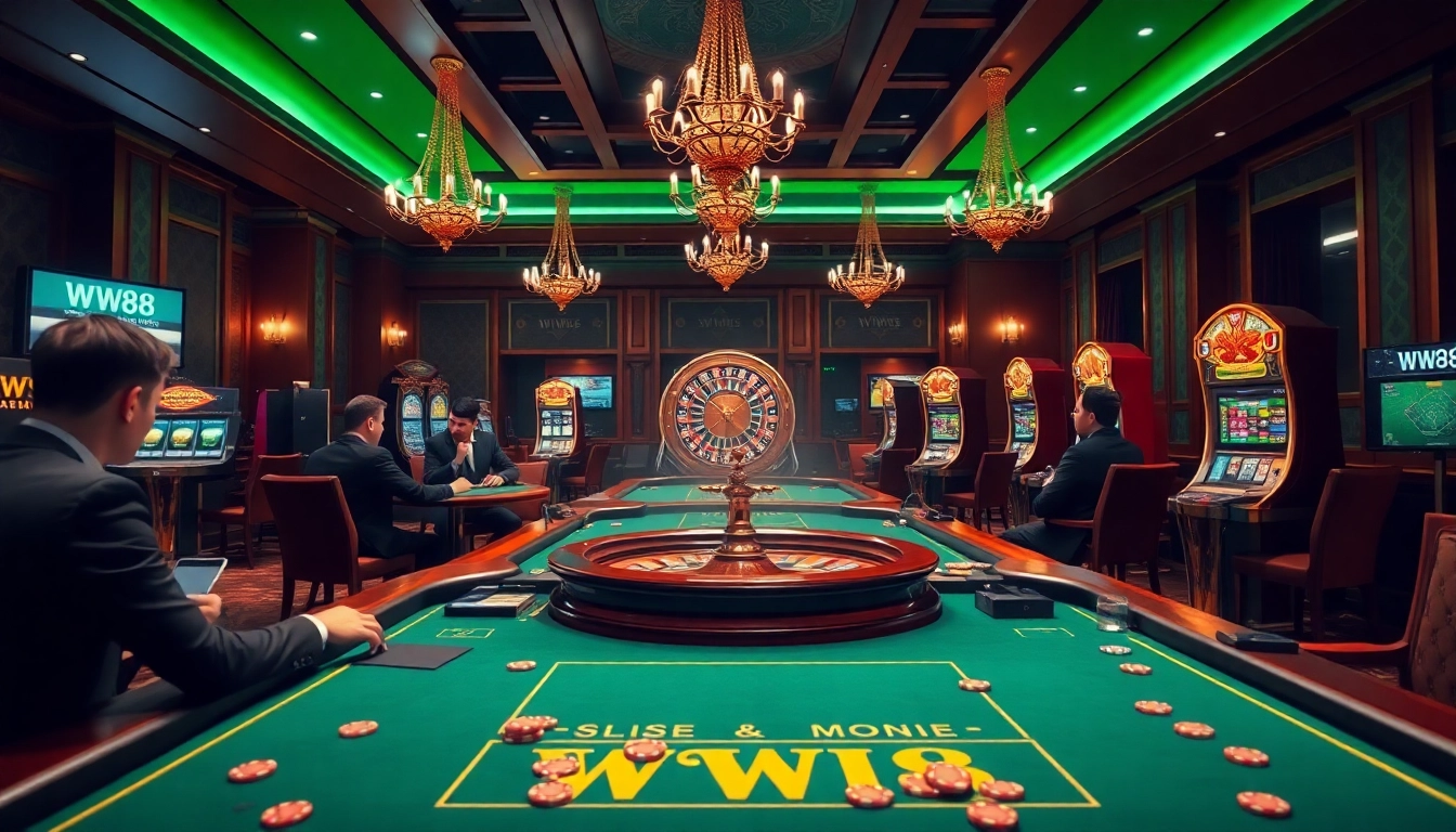 Experience the excitement of WW88 with engaging casino games and vibrant betting activities.